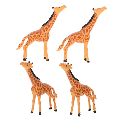 CORHAD 4pcs Giraffe Miniaturharz Figur Wildes Leben Realistisches Giraffe -tierspielzeug Für Jungen Und Mädchen Bildung Fantasie Und Spiel Für Kinder CORHAD 4pcs Giraffe Miniaturharz Figur Wildes Leben Realistisches Giraffe -tierspielzeug Für Jungen Und Mädchen Bildung Fantasie Und Spiel Für Kinder von CORHAD