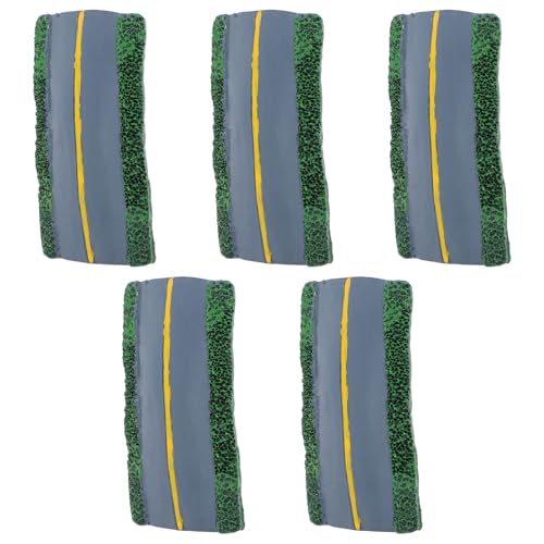 CORHAD 5 Stück Straßensandtisch Dekoration Sandtisch Modell Kleine Autobahnanzeige Modellbahn Landschaft Mikro Landschafts Ornament Miniatur Dekoration Miniatur von CORHAD