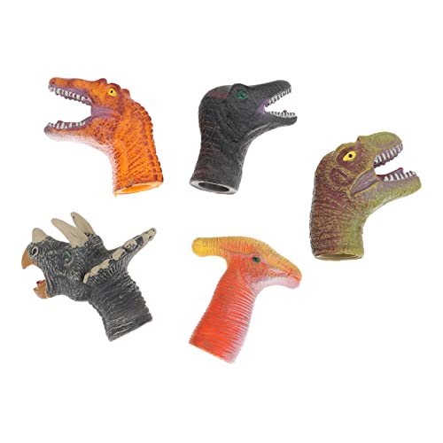 CORHAD 5 Stück Teiliges Dinosaurier Fingerpuppen Kreatives Lernspielzeug für Vorschule Fördert Fantasie und Frühe Bildung Jungen Mädchen CORHAD 5 Stück Teiliges Dinosaurier Fingerpuppen Kreatives Lernspielzeug für Vorschule Fördert Fantasie und Frühe Bildung Jungen Mädchen von CORHAD