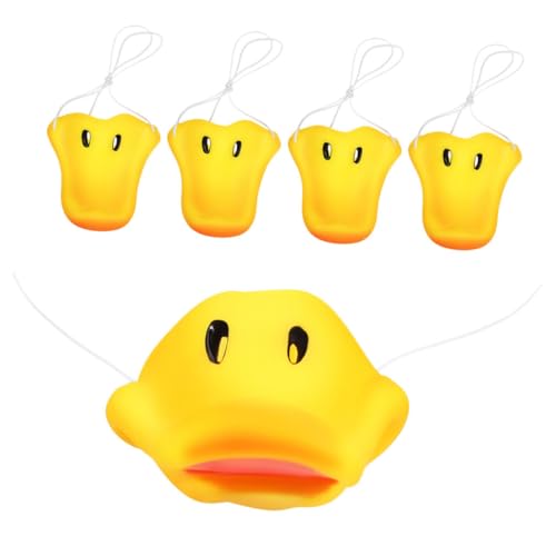 CORHAD 5 Stück Teiliges Entenschnabel Kostümset Realistische Entennase Maske aus Leichtem Material Bequem Tragbar Vielseitig für Cosplay Party Bühne und Halloween Originelles Tierkostüm CORHAD 5 Stück Teiliges Entenschnabel Kostümset Realistische Entennase Maske aus Leichtem Material Bequem Tragbar Vielseitig für Cosplay Party Bühne und Halloween Originelles Tierkostüm von CORHAD