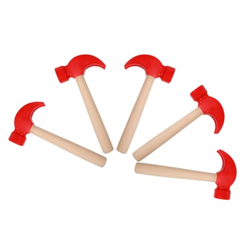 CORHAD 5 Stück Teiliges Holzkluppen Motorikspielzeug für Montessori Hammer Werkzeug Fördert Feinmotorik und Hand Auge koordination Sicheres Lernspielzeug für Vorschulkinder CORHAD 5 Stück Teiliges Holzkluppen Motorikspielzeug für Montessori Hammer Werkzeug Fördert Feinmotorik und Hand Auge koordination Sicheres Lernspielzeug für Vorschulkinder von CORHAD
