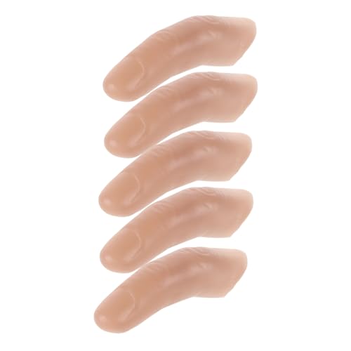 CORHAD 5 Stück Teiliges Set Realistischer Extralanger Simulation Finger für Theater Cosplay und Rollenspiele Detailgetreue Prothesen Finger Requisiten für Bühnenauftritte und CORHAD 5 Stück Teiliges Set Realistischer Extralanger Simulation Finger für Theater Cosplay und Rollenspiele Detailgetreue Prothesen Finger Requisiten für Bühnenauftritte und von CORHAD