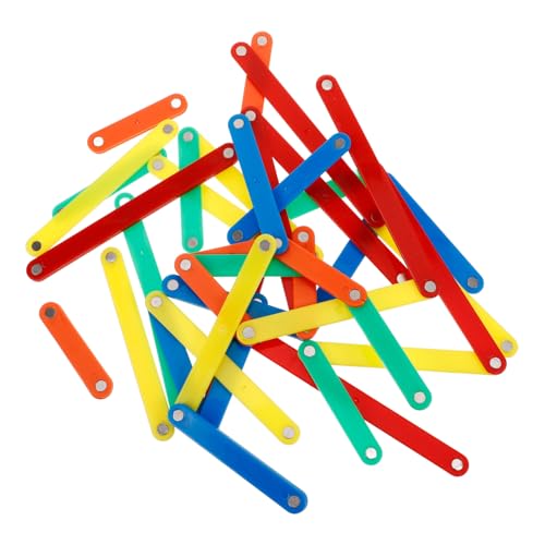 CORHAD 50 Stück Magnetische Geometrische Stäbchen in Längen Lernspielzeug für Fördert Mathematisches Verständnis von Formen Winkeln und Räumlichen Beziehungen Kindersicher aus Kunststoff CORHAD 50 Stück Magnetische Geometrische Stäbchen in Längen Lernspielzeug für Fördert Mathematisches Verständnis von Formen Winkeln und Räumlichen Beziehungen Kindersicher aus Kunststoff von CORHAD