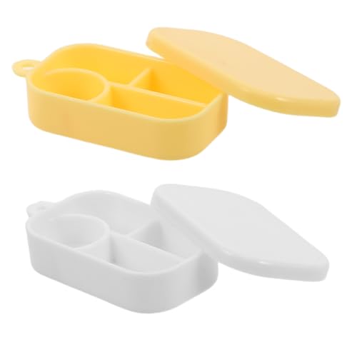 CORHAD 50 Stück Miniatur Lunchbox mit Fächern Leichte Simulierte Essensbehälter DIY Miniaturspielzeug für Puppenhaus Küche Tragbar für Rollenspiele und Sammlungen CORHAD 50 Stück Miniatur Lunchbox mit Fächern Leichte Simulierte Essensbehälter DIY Miniaturspielzeug für Puppenhaus Küche Tragbar für Rollenspiele und Sammlungen von CORHAD