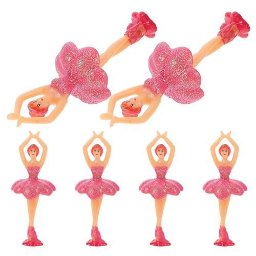 CORHAD 6 Balletttänzer-Figuren: Ballerina-spieluhr-Puppen, Tanzende Mädchen-Ballerina-Figur Für Kinder, Heimdekoration, Geburtstagsparty, Tischdekoration CORHAD 6 Balletttänzer-Figuren: Ballerina-spieluhr-Puppen, Tanzende Mädchen-Ballerina-Figur Für Kinder, Heimdekoration, Geburtstagsparty, Tischdekoration von CORHAD