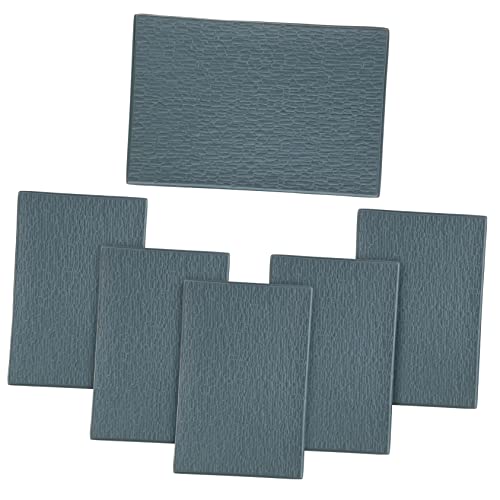 CORHAD Miniatur-dachziegel 6 Bögen Sandtisch-dachmaterial Für Architekturmodelle von CORHAD