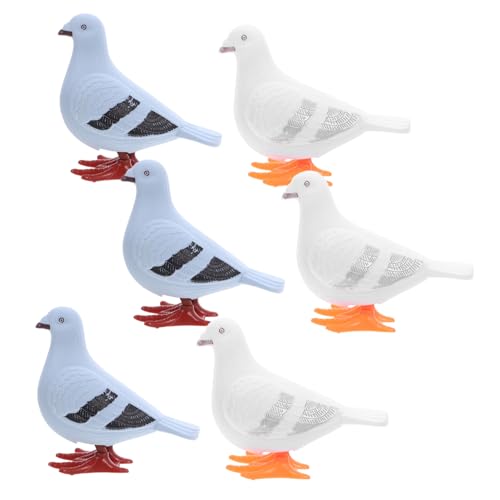 CORHAD 6 Stück Aufziehbare Springende Tauben für Bunte Mechanische Figuren Lustige Wind Up Tauben als Party Mitgebsel und Festival Geschenke Zufällige Farbe CORHAD 6 Stück Aufziehbare Springende Tauben für Bunte Mechanische Figuren Lustige Wind Up Tauben als Party Mitgebsel und Festival Geschenke Zufällige Farbe von CORHAD