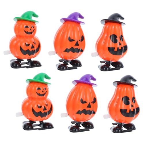 CORHAD 6 Stück Halloween-kürbis-aufziehspielzeuge: Mini-uhrwerk-spielzeuge Für Partygeschenke, Geschenktütenfüllungen Und Preise – Lustige Aufzieh-kürbisstatue CORHAD 6 Stück Halloween-kürbis-aufziehspielzeuge: Mini-uhrwerk-spielzeuge Für Partygeschenke, Geschenktütenfüllungen Und Preise – Lustige Aufzieh-kürbisstatue von CORHAD