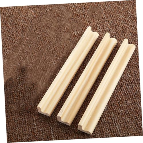 CORHAD 6 Stück Holz Domino Organizer aus Robustem Holz Doppelreihige Buchstabenständer für Mexican Train Spiel Travel Chess Board Display Langlebig und Formbeständig für Erwachsene von CORHAD