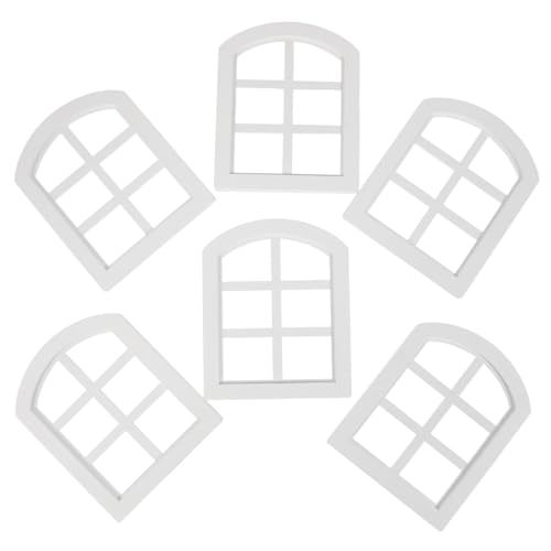 CORHAD 6 Stück Maßstab Stabile Quadratische Puppenhausfensterrahmen Realistisches DIY Zubehör für Vielseitige Puppenhausdekoration und Innenraumgestaltung CORHAD 6 Stück Maßstab Stabile Quadratische Puppenhausfensterrahmen Realistisches DIY Zubehör für Vielseitige Puppenhausdekoration und Innenraumgestaltung von CORHAD