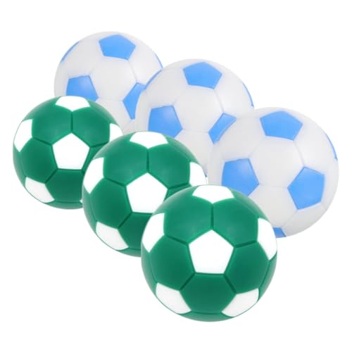 CORHAD 6 Stück Mini Tischfußball Bälle Ersatzkugeln für Standard Kickertisch Robustes Design für Tischfußball Spiele und Fußballfans Praktische Spielfeldausrüstung von CORHAD
