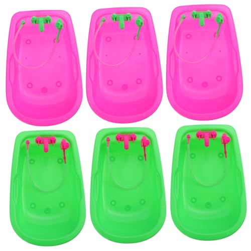 CORHAD 6 Stück Teiliges Mini Puppenbadewannen aus Leichtem Abs Buntes Wasserspielzeug für Puppenhaus Dekoration Schimmelfrei und Realistisch Gestaltet als Zubehör für Spielhäuser CORHAD 6 Stück Teiliges Mini Puppenbadewannen aus Leichtem Abs Buntes Wasserspielzeug für Puppenhaus Dekoration Schimmelfrei und Realistisch Gestaltet als Zubehör für Spielhäuser von CORHAD