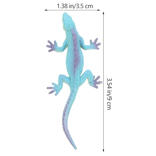 CORHAD 6 Stück Teiliges Realistisches Kunststoff Echsen Robuste Simulation Reptilien Figuren Pädagogisches Tiermodell für Langlebig und Farbecht als Lern Dekorationsspielzeug CORHAD 6 Stück Teiliges Realistisches Kunststoff Echsen Robuste Simulation Reptilien Figuren Pädagogisches Tiermodell für Langlebig und Farbecht als Lern Dekorationsspielzeug von CORHAD