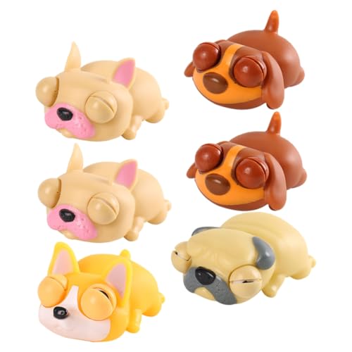 CORHAD 6 Stück Teiliges Squeeze Animal Toy Stressabbau Leichte Sensorische Tierfiguren für Büro und Lustiges als Geburtstagsgeschenk und Partydeko CORHAD 6 Stück Teiliges Squeeze Animal Toy Stressabbau Leichte Sensorische Tierfiguren für Büro und Lustiges als Geburtstagsgeschenk und Partydeko von CORHAD