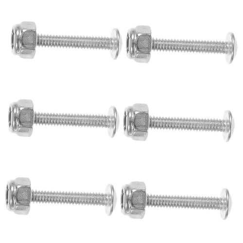 CORHAD 6 Stück Teiliges Tischfußball Ersatzteile Schrauben und Muttern für Kickerfiguren Passend Langlebig Leicht zu Reinigen Geeignet für Verschiedene Fußballtische CORHAD 6 Stück Teiliges Tischfußball Ersatzteile Schrauben und Muttern für Kickerfiguren Passend Langlebig Leicht zu Reinigen Geeignet für Verschiedene Fußballtische von CORHAD