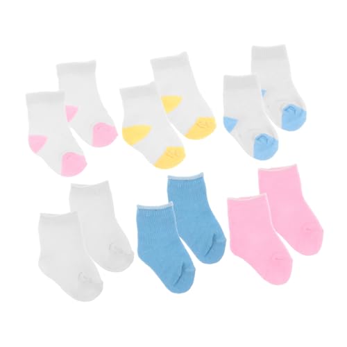 CORHAD 6Paare Puppensocken für Puppen Anziehsocken für Puppenfotografie und Rollenspiele Langlebig und Einfach Anzuziehen für Kreative Kinderaktivitäten CORHAD 6Paare Puppensocken für Puppen Anziehsocken für Puppenfotografie und Rollenspiele Langlebig und Einfach Anzuziehen für Kreative Kinderaktivitäten von CORHAD