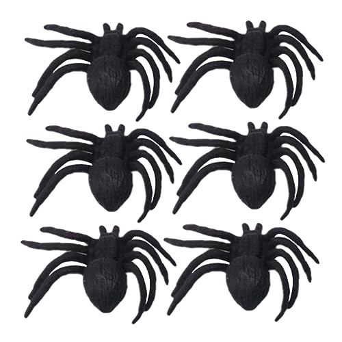 CORHAD 6St Spinnendekor künstliches Spinnenspielzeug realistische Tierfiguren realistische Spinnenfigur aufbewahrungskorb vorratskiste Simulationsspinne Mini-Spinnen-Dekore Black CORHAD 6St Spinnendekor künstliches Spinnenspielzeug realistische Tierfiguren realistische Spinnenfigur aufbewahrungskorb vorratskiste Simulationsspinne Mini-Spinnen-Dekore Black von CORHAD