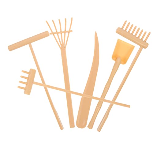 CORHAD Erstellen Sie Ihren Zen-Garten 6-teiliges Sandtisch-rechenset Zen-Garten-rechenwerkzeuge Für Die Meditation CORHAD Erstellen Sie Ihren Zen-Garten 6-teiliges Sandtisch-rechenset Zen-Garten-rechenwerkzeuge Für Die Meditation von CORHAD