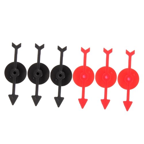 CORHAD 6Stücke Kunststoff Pfeilspinner Zubehör für Brettspiele Langlebige DIY Spielpfeile für Kreative Spieleabende für Familien und Partyspiele Einfach CORHAD 6Stücke Kunststoff Pfeilspinner Zubehör für Brettspiele Langlebige DIY Spielpfeile für Kreative Spieleabende für Familien und Partyspiele Einfach von CORHAD