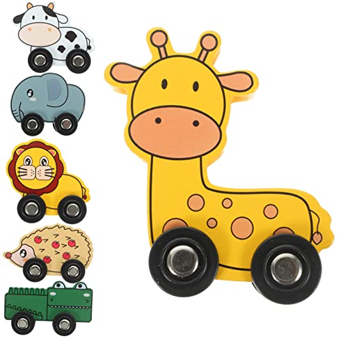 CORHAD 6pcs Holzzug Spielzeug Kinder Kinder Bunte Cartoon -zugspielzeug Hölzer Cartoon Tierzugautos Für Kleinkinder CORHAD 6pcs Holzzug Spielzeug Kinder Kinder Bunte Cartoon -zugspielzeug Hölzer Cartoon Tierzugautos Für Kleinkinder von CORHAD