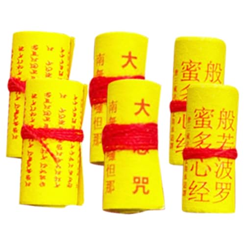 CORHAD 6pcs Mini House Schrift Bildlaufverzierungen Miniatur Schrift Scroll Figuren Mini House Decors CORHAD 6pcs Mini House Schrift Bildlaufverzierungen Miniatur Schrift Scroll Figuren Mini House Decors von CORHAD