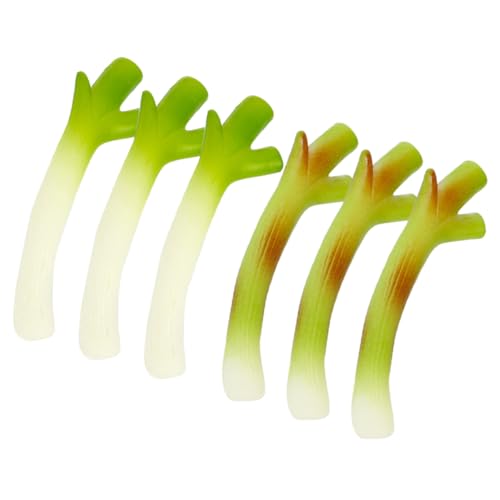 CORHAD 6pcs Realistische Künstliche Grüne Zwiebeln Gefälschte Frühlingszwiebeln Für Schaufenster Künstliche Gemüse CORHAD 6pcs Realistische Künstliche Grüne Zwiebeln Gefälschte Frühlingszwiebeln Für Schaufenster Künstliche Gemüse von CORHAD