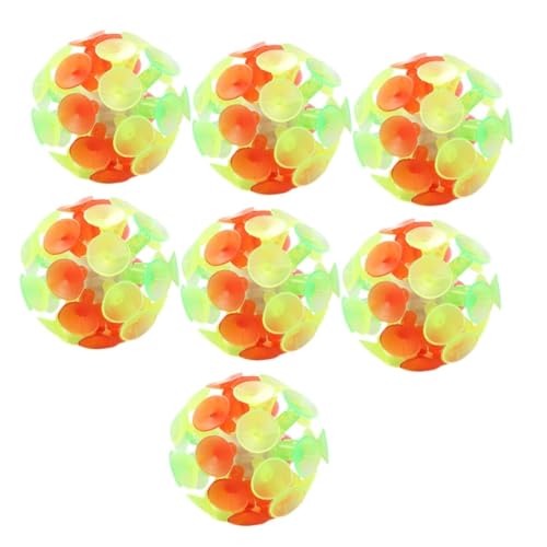 CORHAD 7 Stück Teiliges Saugnapfball Bunte Haftkugeln mit Leuchteffekt Interaktives Eltern junge Mädchen Stressabbauend Geeignet für Jungen und Mädchen Partygeschenk CORHAD 7 Stück Teiliges Saugnapfball Bunte Haftkugeln mit Leuchteffekt Interaktives Eltern junge Mädchen Stressabbauend Geeignet für Jungen und Mädchen Partygeschenk von CORHAD
