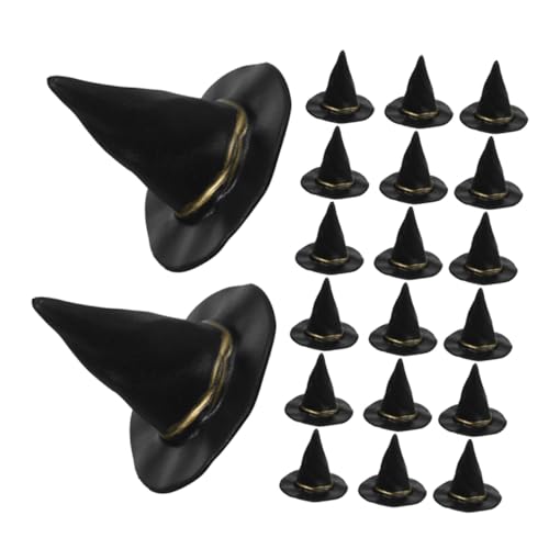 CORHAD 72 Stück Hexenhüte Schwarz Miniatur Halloween Dekorationen Kunststoffhandwerk DIY Zubehör Puppenhaus Dekorationskappen Langlebig Farbecht Vielseitig für Party und Basteln CORHAD 72 Stück Hexenhüte Schwarz Miniatur Halloween Dekorationen Kunststoffhandwerk DIY Zubehör Puppenhaus Dekorationskappen Langlebig Farbecht Vielseitig für Party und Basteln von CORHAD