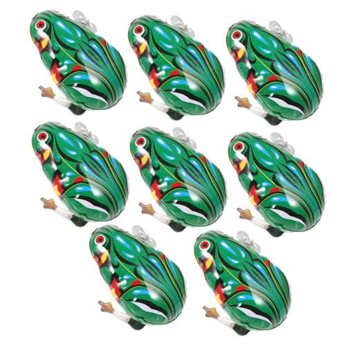 CORHAD 8 Stück Teiliges Aufziehspielzeug Blechfrosch Modell Leichte Spielzeuge Feinmotorik Buntes Federspielzeug für Jungen und Mädchen für Kreatives und Eltern Junge Mädchen CORHAD 8 Stück Teiliges Aufziehspielzeug Blechfrosch Modell Leichte Spielzeuge Feinmotorik Buntes Federspielzeug für Jungen und Mädchen für Kreatives und Eltern Junge Mädchen von CORHAD