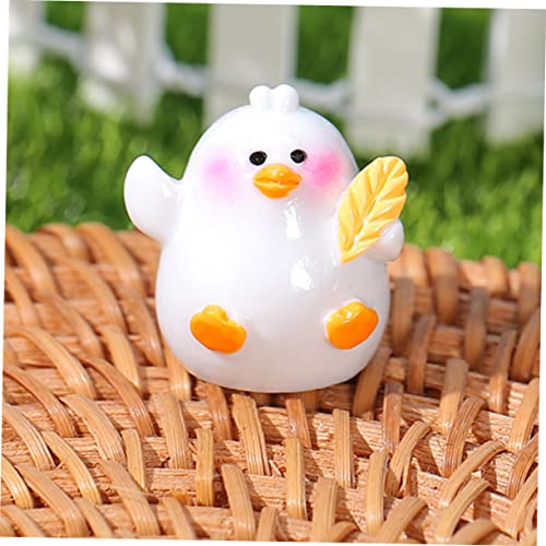 CORHAD 8 Stück Teiliges Miniatur Küken Figuren aus Resin Leichte Detailreiche Gartendeko für Mikro Landschaften Niedliche Hühnerornamente für Innen und Außendekoration CORHAD 8 Stück Teiliges Miniatur Küken Figuren aus Resin Leichte Detailreiche Gartendeko für Mikro Landschaften Niedliche Hühnerornamente für Innen und Außendekoration von CORHAD