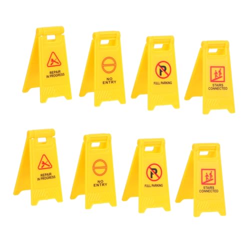 CORHAD 8 Stücke Bildung Miniatur Modelle Simulation Straße Warnung Barrikade Pretend Verkehr Kleine Zeichen Kognitiven Zeichen Frühen CORHAD 8 Stücke Bildung Miniatur Modelle Simulation Straße Warnung Barrikade Pretend Verkehr Kleine Zeichen Kognitiven Zeichen Frühen von CORHAD