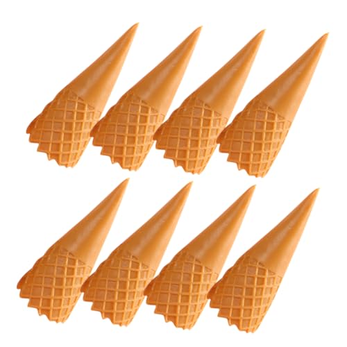 CORHAD 8pcs Leere Eistüte Modell Mini Eistüte Künstliche Eistüten CORHAD 8pcs Leere Eistüte Modell Mini Eistüte Künstliche Eistüten von CORHAD