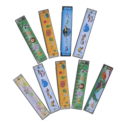 CORHAD 9 Stück 16-Loch Mundharmonika für Kinder Tragbares Musikinstrument für Anfänger Pädagogisches Spielzeug für Jungen und Mädchen Einfach zu Spielen CORHAD 9 Stück 16-Loch Mundharmonika für Kinder Tragbares Musikinstrument für Anfänger Pädagogisches Spielzeug für Jungen und Mädchen Einfach zu Spielen von CORHAD