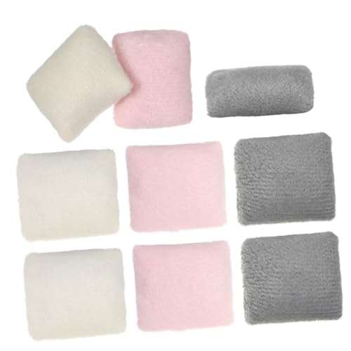 CORHAD 9 Stück Teiliges Miniatur Sofa Kissen aus Weichem Plüsch Realistische Puppenhaus Accessoires in Beige Dekorative Miniaturkissen für Mini Möbel Schlafzimmer und Kinderpuppenhäuser CORHAD 9 Stück Teiliges Miniatur Sofa Kissen aus Weichem Plüsch Realistische Puppenhaus Accessoires in Beige Dekorative Miniaturkissen für Mini Möbel Schlafzimmer und Kinderpuppenhäuser von CORHAD