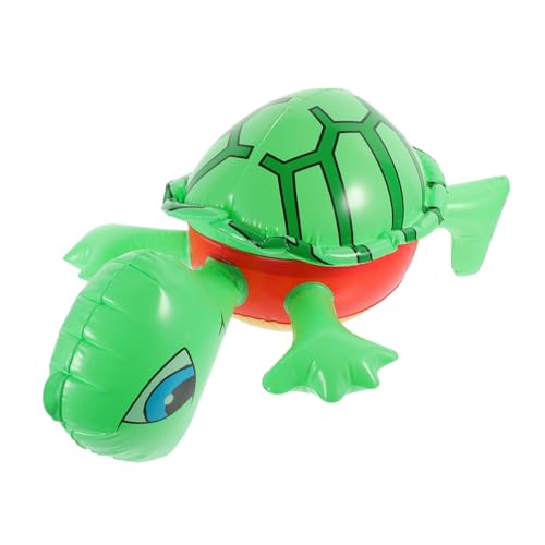 CORHAD Wasserspielzeug Schwimmbad Pool Inflatables Aufblasbare Meeresschildkröte PVC Schwimmspielzeug Für Partys Und Halloween Deko Üßes Aufblasbares Turtle Party Accessoire Für Den Pool von CORHAD