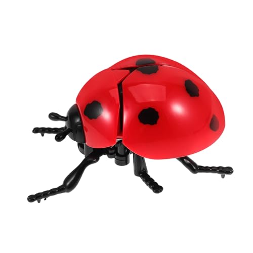 CORHAD Aufziehspielzeug Marienkäfer aus Robustem Kunststoff Realistische Interaktive Wind up Spielfigur für Spielerische Kognitiver Fähigkeiten als Partygeschenk und Event Highlight von CORHAD