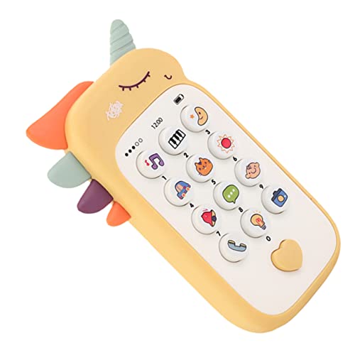 CORHAD Babyspielzeug Handy Musikspielzeug für Simulierendes Cartoon Telefon für Frühe Bildung ohne Batterie für Kleinkinder Ab Monaten CORHAD Babyspielzeug Handy Musikspielzeug für Simulierendes Cartoon Telefon für Frühe Bildung ohne Batterie für Kleinkinder Ab Monaten von CORHAD