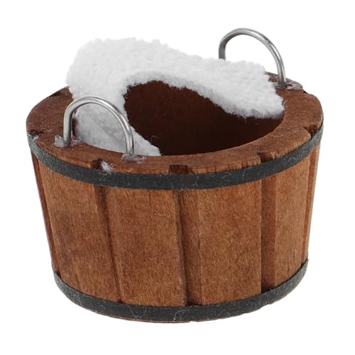 CORHAD Badezimmer Zubehör mit Holz Badewanne und Schaumbad Sicheres für Puppenstuben Dekoration und Kreative Spielmöglichkeiten CORHAD Badezimmer Zubehör mit Holz Badewanne und Schaumbad Sicheres für Puppenstuben Dekoration und Kreative Spielmöglichkeiten von CORHAD