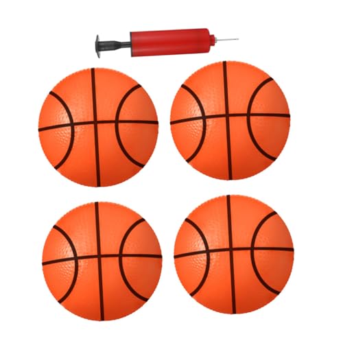 CORHAD Basketball für Aufblasbares PVC Basketballspielzeug mit Pumpe Verschleißfest Leicht und Kompakt als Geschenk für Kleinkinder und Eltern Junge Mädchen spielspaß Zufällige Farbe von CORHAD