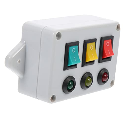 CORHAD Busy Board Mit Farbwechsel Lampe Pädagogisches Schalterspielzeug Kreativität Und Logischem Für Ab Jahr Für Spielzimmer Und Frühe Bildung von CORHAD