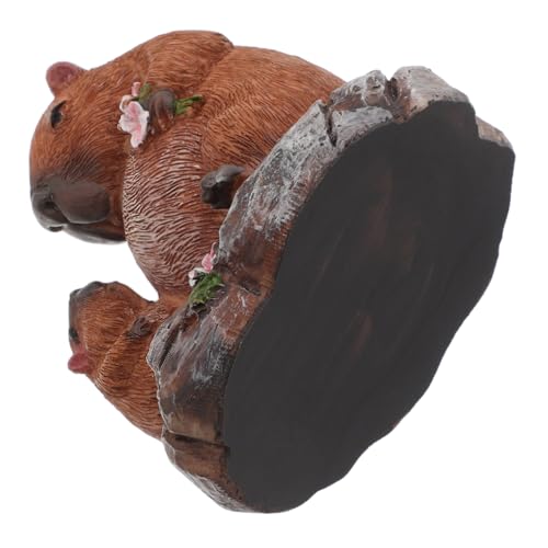 CORHAD Capybara Figur Miniatur Feengarten Zubehör Mini Figuren Set Topfornamente Gartendekoration Skulpturen Für Rasen Zuhause Schreibtisch CORHAD Capybara Figur Miniatur Feengarten Zubehör Mini Figuren Set Topfornamente Gartendekoration Skulpturen Für Rasen Zuhause Schreibtisch von CORHAD