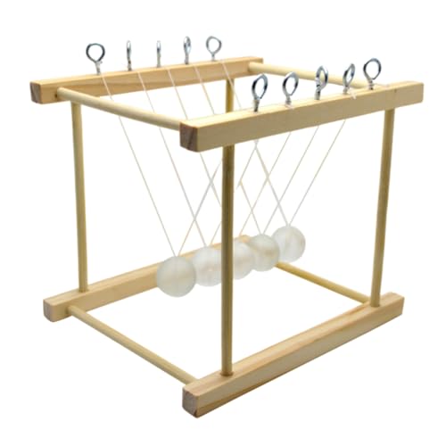 CORHAD DIY Newton Schwung Montagemodell für Pädagogisches Physik Experiment Balance Kugeln aus Robustem Material Fördert Kreativität und Handfertigkeiten von CORHAD