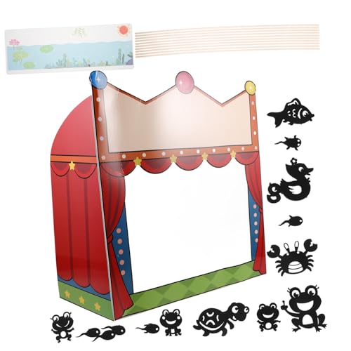 CORHAD DIY Schattenpuppen Bastelset Kreatives Puppentheater Wissenschaftliches Experiment Handgemachte Schattenfiguren für Kunst und Bildung von CORHAD