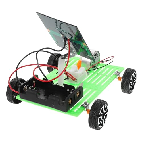 CORHAD DIY Solarauto Bausatz für Edukatives Solarauto Modell mit Robustem Aufbau Fördert Praktische Kenntnisse zu Sonnenenergie und Schaltkreisen Vielseitige Montageoptionen für von CORHAD
