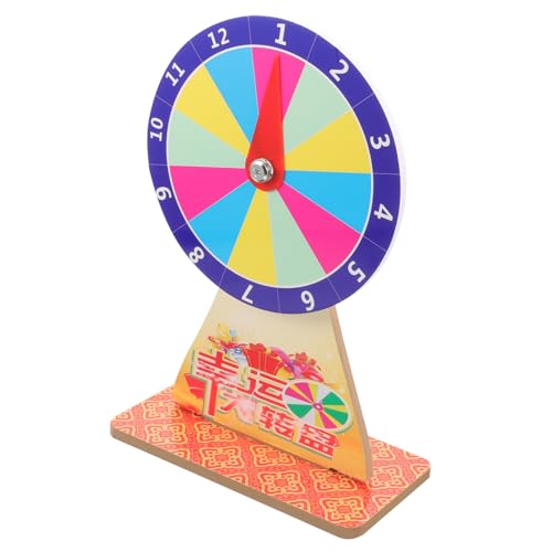 CORHAD DIY Spielrad Editierbares für Partys Tombola und Verlosungen Drehbares für Erwachsene Vielseitig Einsetzbar für Spieleabende und Feierlichkeiten von CORHAD