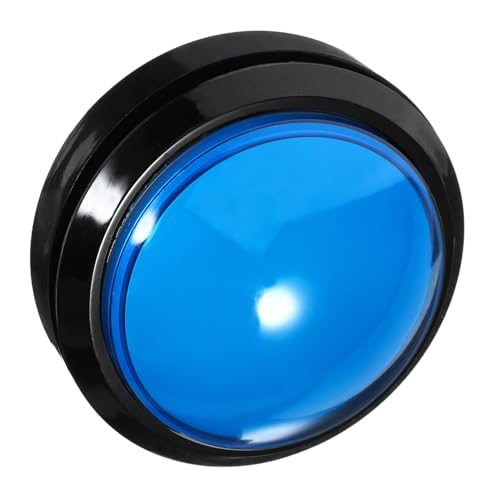 CORHAD Digitaler Responder mit Licht und Sound für Quiz und Spieleabend Großer ohne Batterie Blau Zufällige Lichtfarbe Langlebiges Material Einfach zu Bedienen CORHAD Digitaler Responder mit Licht und Sound für Quiz und Spieleabend Großer ohne Batterie Blau Zufällige Lichtfarbe Langlebiges Material Einfach zu Bedienen von CORHAD