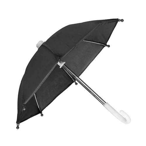 CORHAD Doll Umbrella Miniatur Puppenschirm für Puppenhaus Schwarzer Mini Regenschirm Dekoratives Miniatur Möbel Zubehör für Stilvolles Puppenhaus Layout CORHAD Doll Umbrella Miniatur Puppenschirm für Puppenhaus Schwarzer Mini Regenschirm Dekoratives Miniatur Möbel Zubehör für Stilvolles Puppenhaus Layout von CORHAD
