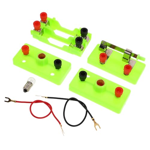 CORHAD Elektronik Schaltkreis Lernset für Vielfältigen Komponenten Physik Elektrizitäts Experimentierkasten für Grund und Oberschüler DIY Schaltkreis Bausatz ohne Batterien Fördert CORHAD Elektronik Schaltkreis Lernset für Vielfältigen Komponenten Physik Elektrizitäts Experimentierkasten für Grund und Oberschüler DIY Schaltkreis Bausatz ohne Batterien Fördert von CORHAD