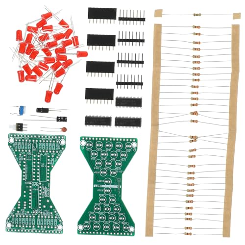 CORHAD Elektronisches Sanduhr bausatz DIY Löten Übungsset mit Einstellbarem Durchfluss Kompakt Leicht für Erfahrene Elektronik bastler und Lehrzwecke von CORHAD