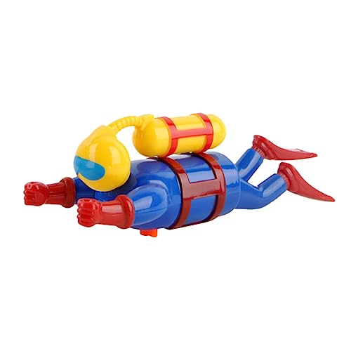 CORHAD gewundener Taucher Badespielzeug für Kleinkinder Badespielzeug zum Aufziehen Mädchenspielzeug Kinderspielzeug Babywanne Spielzeug für Mädchen Badespielzeug aufziehen Tauchen Puppe von CORHAD